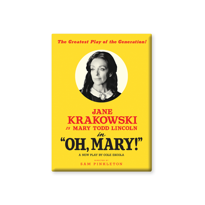 OH MARY! Krakowski Button Magnet