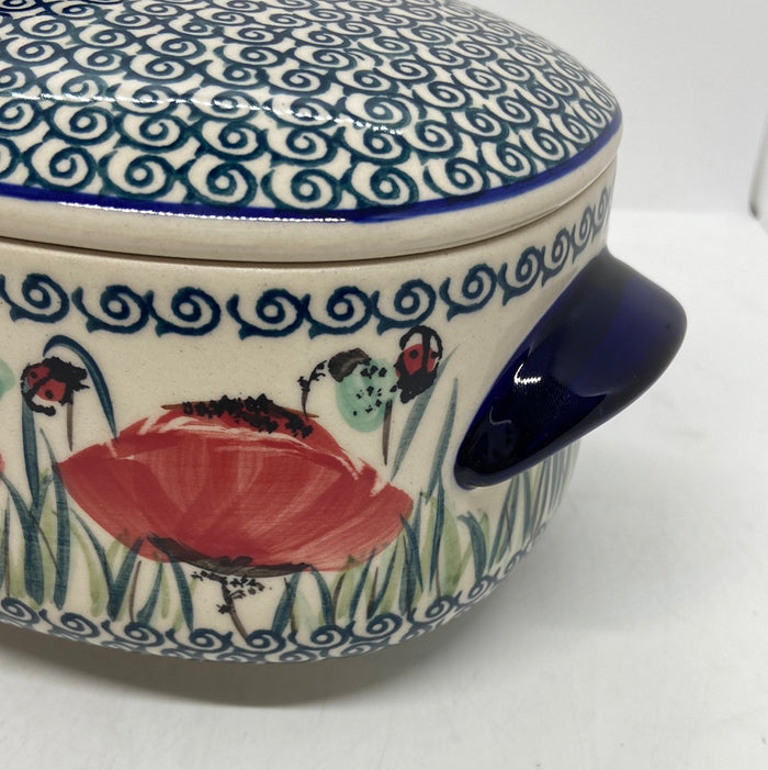 Oval Covered Baker ~ PD01