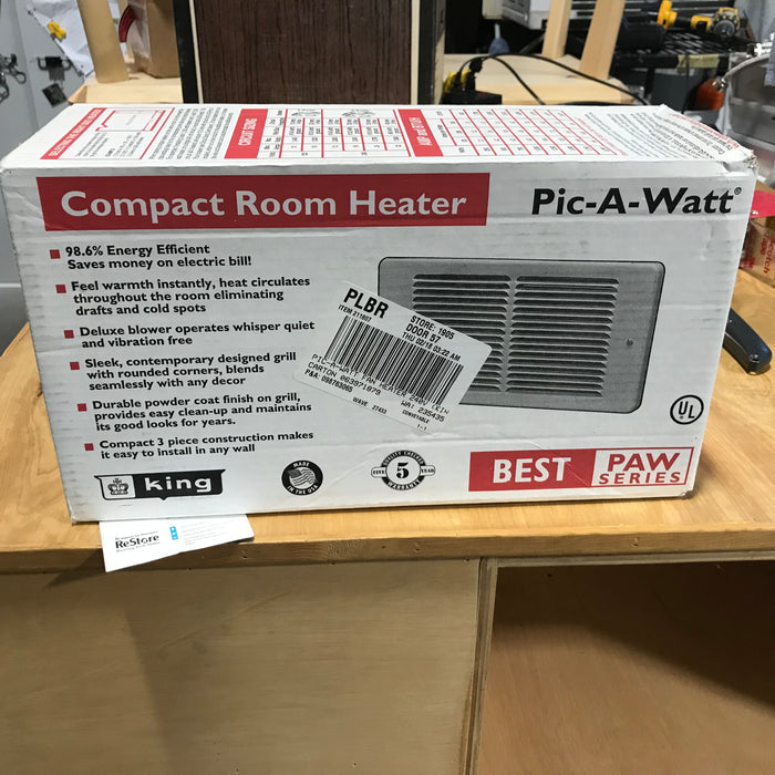 Paw Series Compact Room Heater Paw 2422 (New In Box)