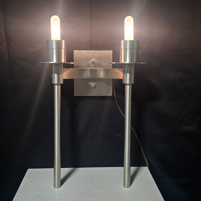Phoenix Day Co. Double Light Modern Wall Sconce 16"x9"x25"