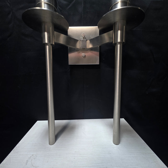Phoenix Day Co. Double Light Modern Wall Sconce 16"x9"x25"