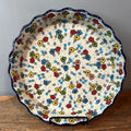 Pie Plate ~ Fluted ~ 10 inch ~ U4884 ~ U3*