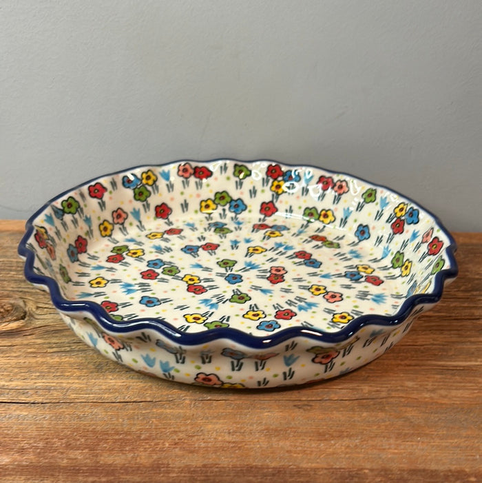 Pie Plate ~ Fluted ~ 10 inch ~ U4884 ~ U3*