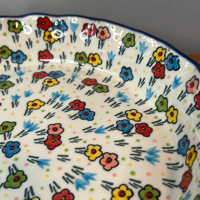 Pie Plate ~ Fluted ~ 10 inch ~ U4884 ~ U3*