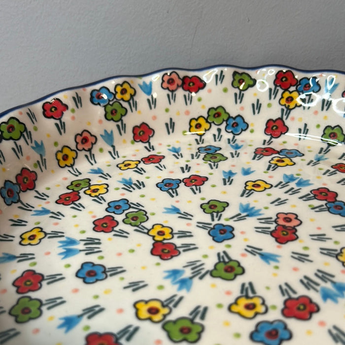 Pie Plate ~ Fluted ~ 10 inch ~ U4884 ~ U3*