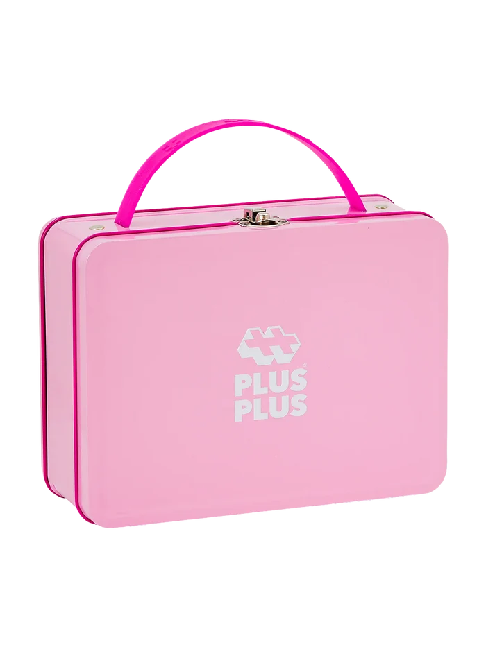 Pink Metal Suitcase with BIG Pastel Color Mix – 70 pcs