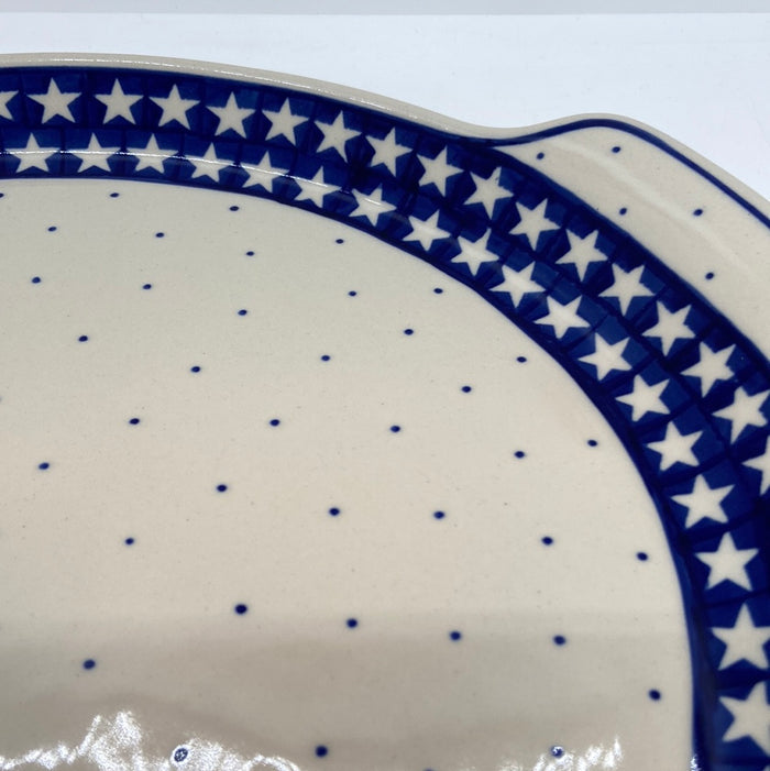 Platter ~ Round w/ Handles ~ 11.75 inch ~ 0258X