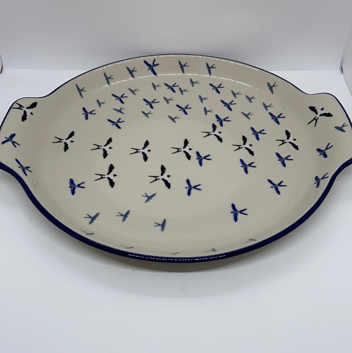 Platter ~ Round w/ Handles ~ 11.75 inch ~ U4832 ~ U2