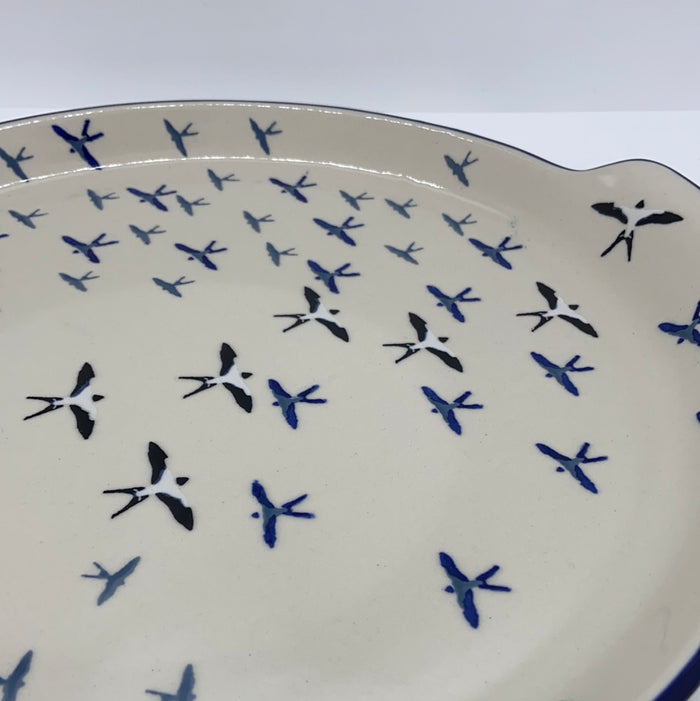 Platter ~ Round w/ Handles ~ 11.75 inch ~ U4832 ~ U2