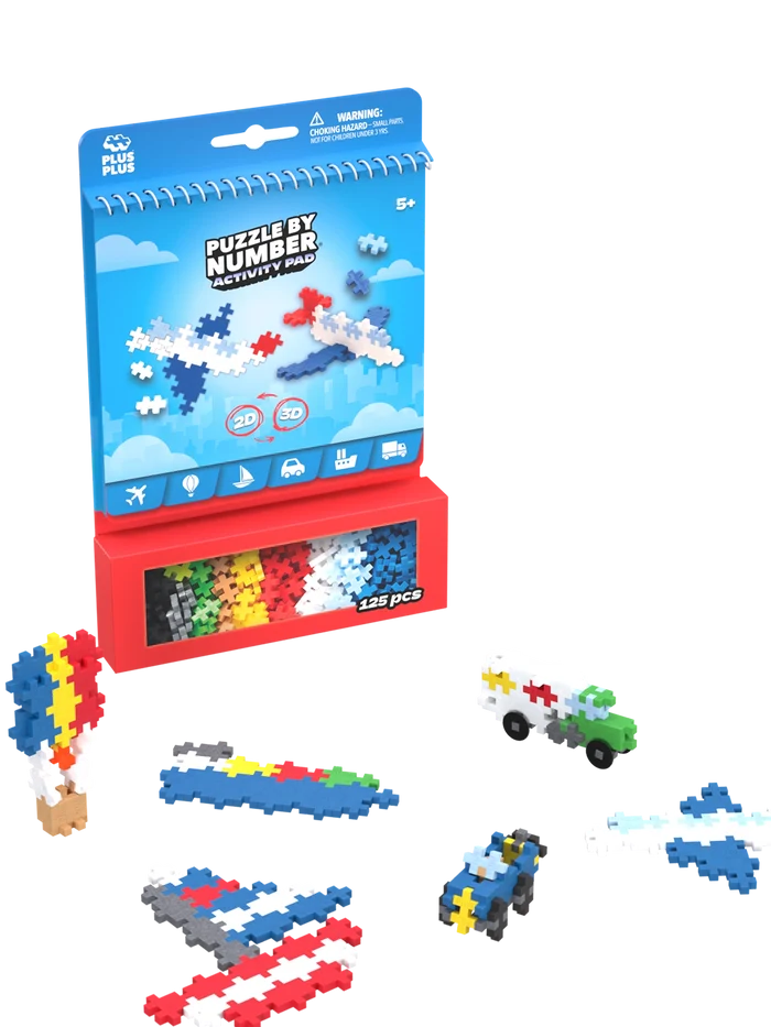 Plus-Plus Activity Pad Bundle Pack