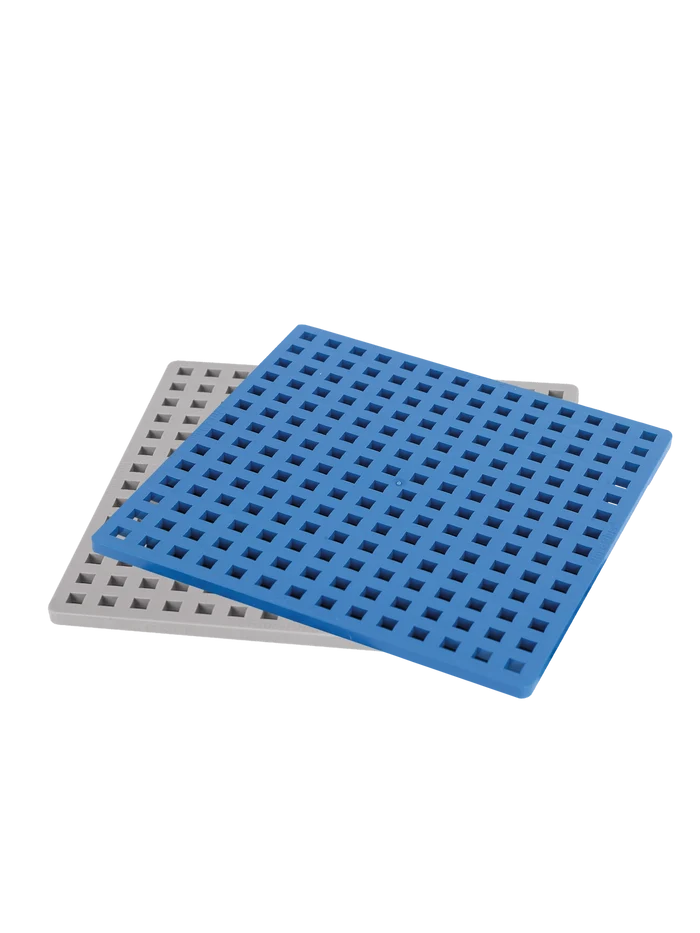 Plus-Plus Baseplates - Blue & Gray - 2 pcs