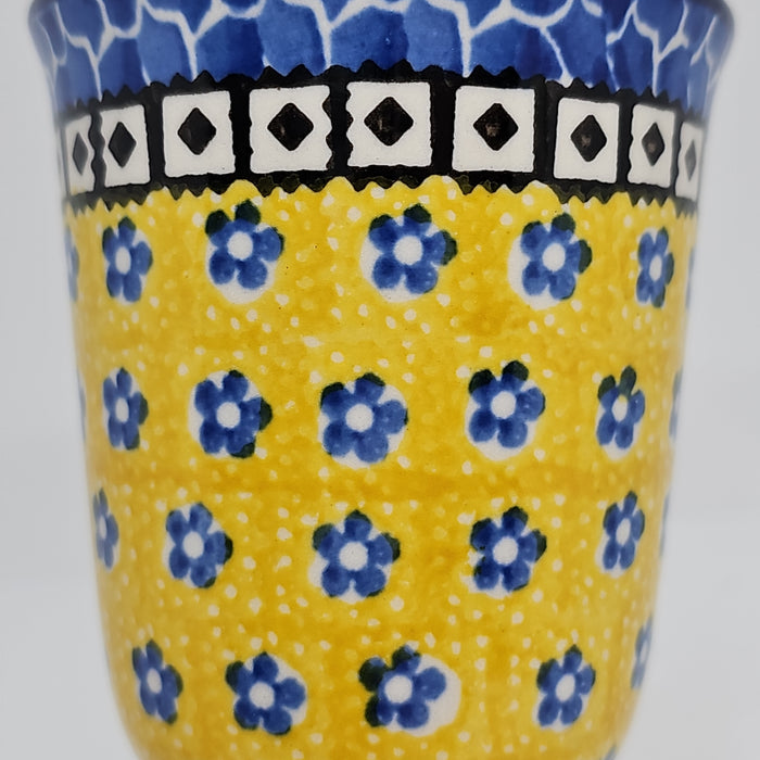Pottery Wine Mug - 0859X- T3!