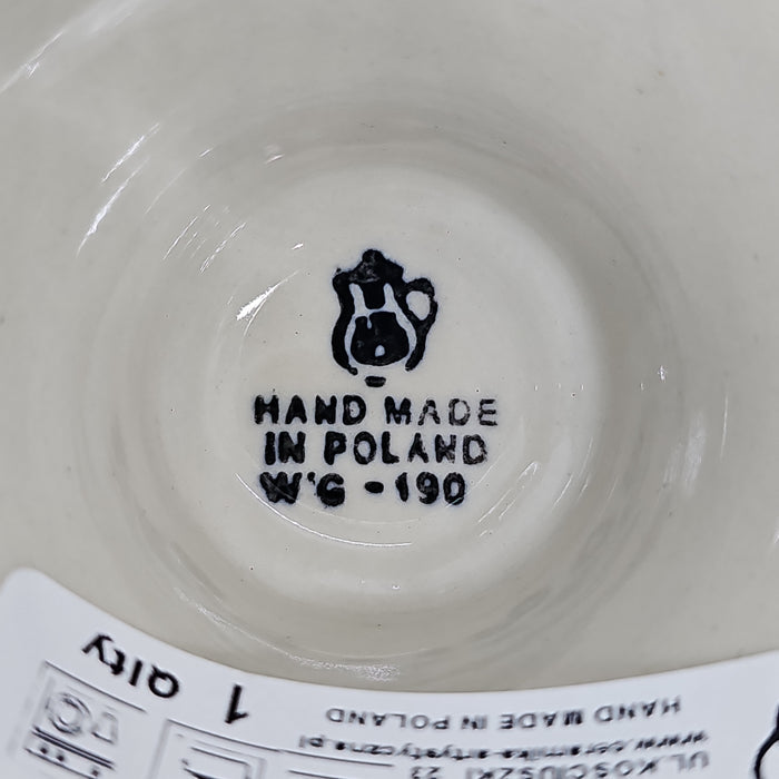 Pottery Wine Mug - 0859X- T3!