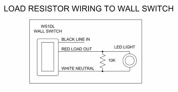 Pulseworx ILR-10K: In-Line Load Resistor, 10K