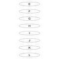 PulseWorx KPM8 - 8 button membrane for 8-button Keypads