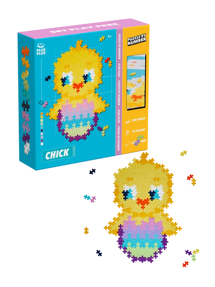 Puzzle By Number - Chick