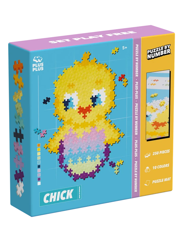 Puzzle By Number - Chick
