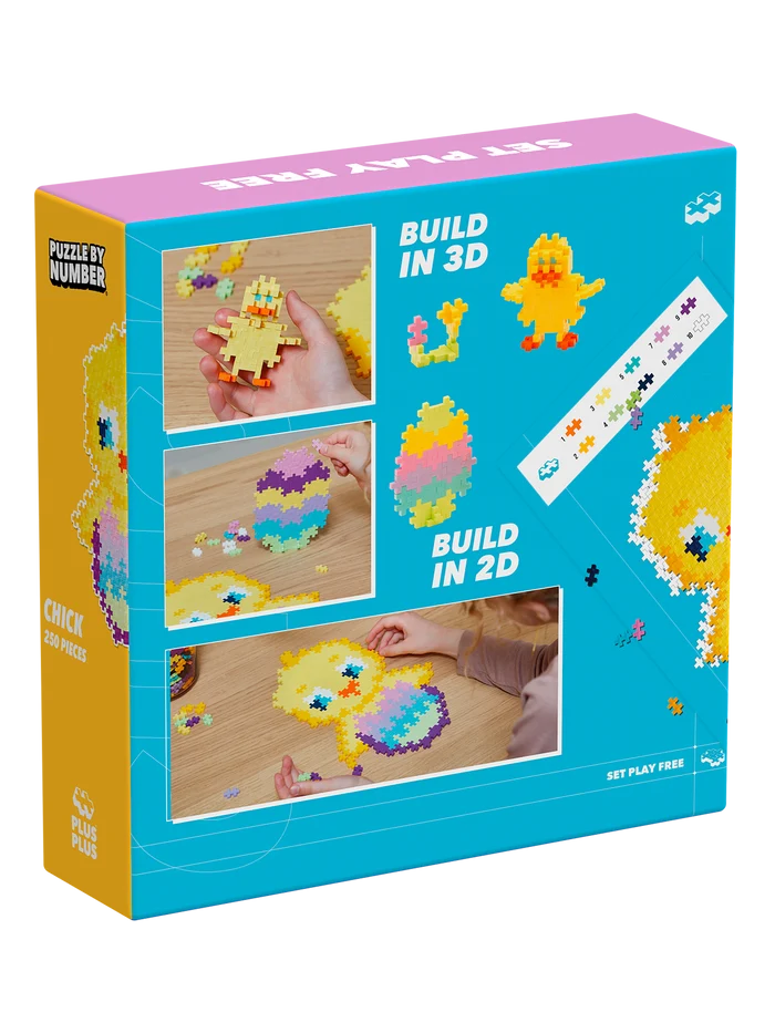 Puzzle By Number - Chick