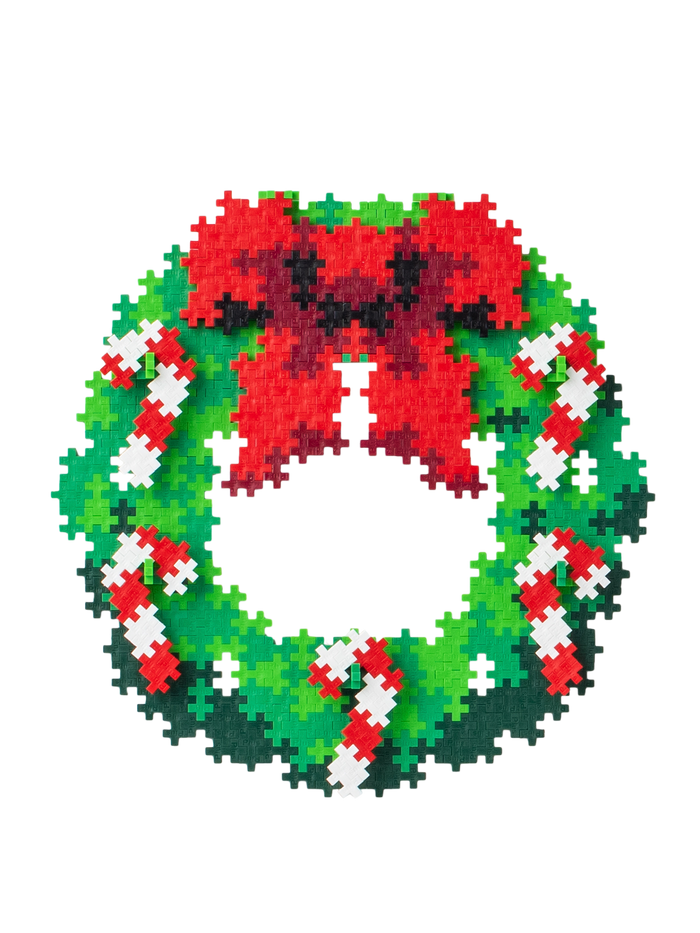 Puzzle by Number - Holiday Wreath