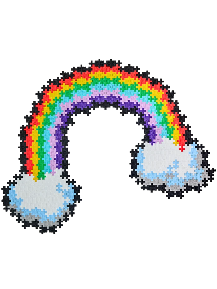 Puzzle By Number - Rainbow
