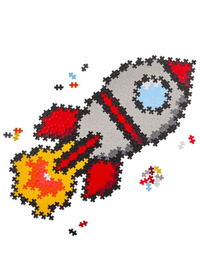 Puzzle By Number - Rocket