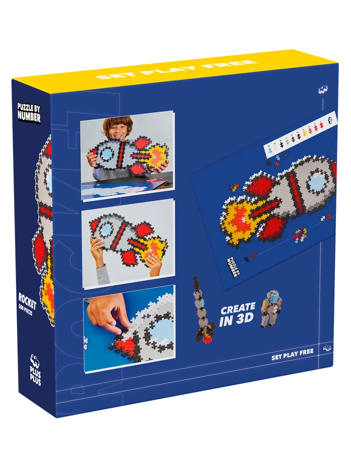 Puzzle By Number - Rocket