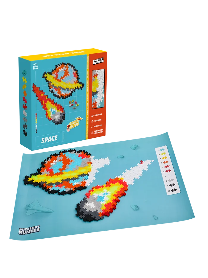 Puzzle By Number - Space