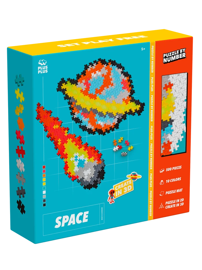 Puzzle By Number - Space