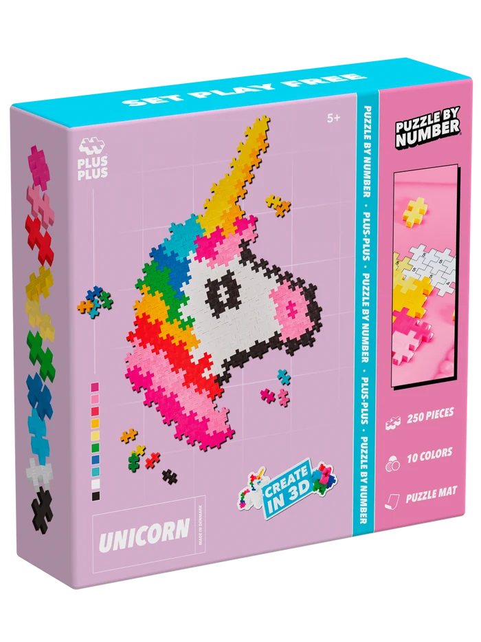 Puzzle By Number - Unicorn
