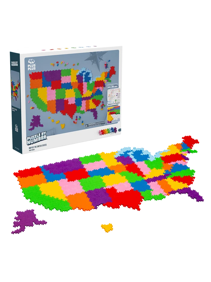 Puzzle By Number - USA Map