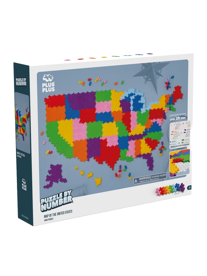 Puzzle By Number - USA Map