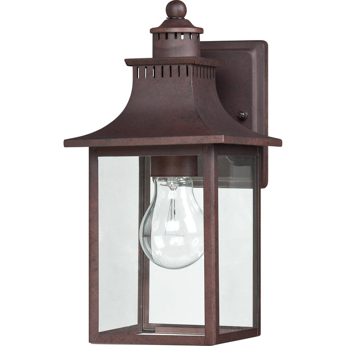 Quoizel CCR8406CU Chancellor Outdoor Wall Lantern | Copper Bronze