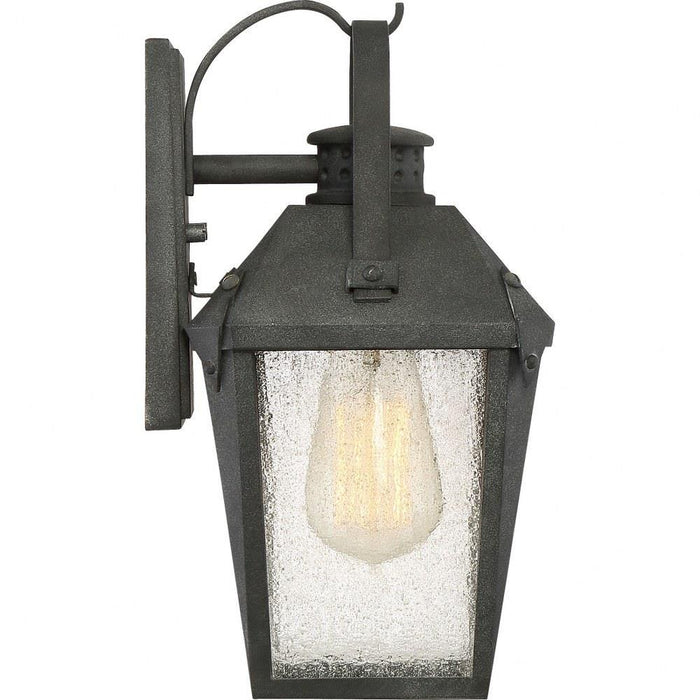 Quoizel CRG8406MB Carriage Outdoor Lantern | Mottled Black