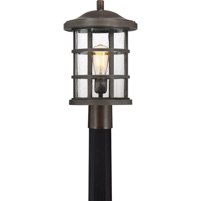Quoizel Crusade Outdoor Lantern, Post