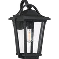 Quoizel DRS8411EK Darius Outdoor Wall Lantern | Earth Black