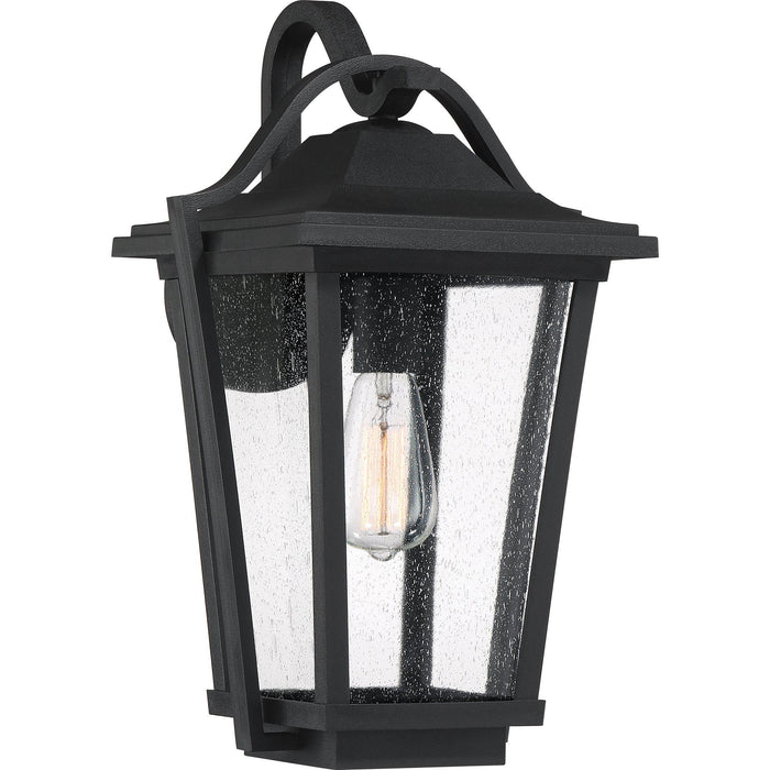 Quoizel DRS8411EK Darius Outdoor Wall Lantern | Earth Black