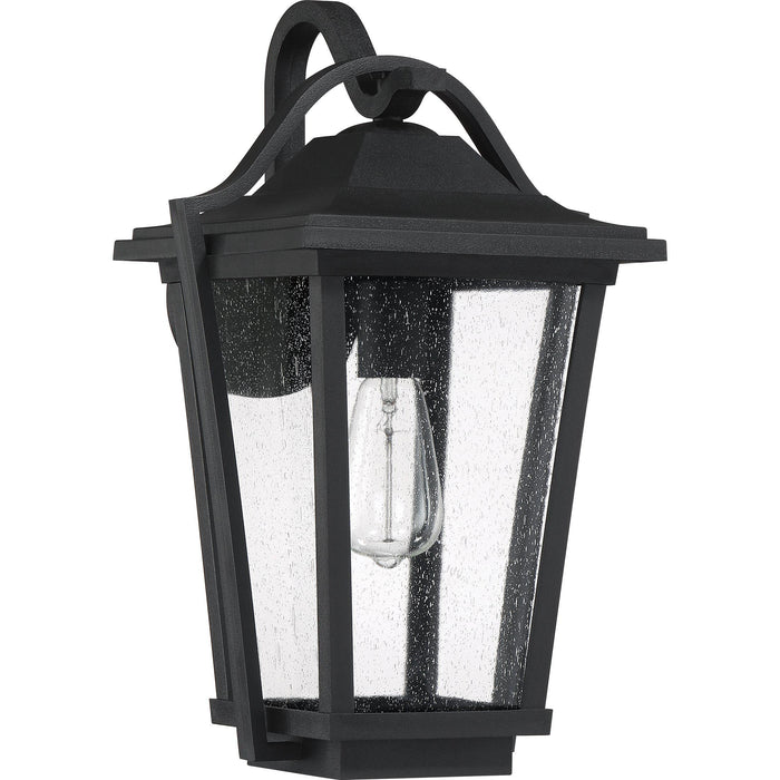 Quoizel DRS8411EK Darius Outdoor Wall Lantern | Earth Black