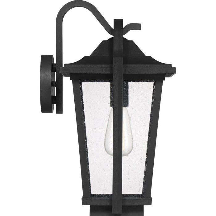 Quoizel DRS8411EK Darius Outdoor Wall Lantern | Earth Black