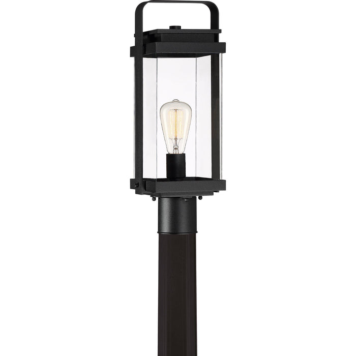 Quoizel Exhibit Outdoor Lantern, Post EXH9008 l OS