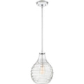 Quoizel Genie 1-Light Polished Chrome Mini Pendant Light