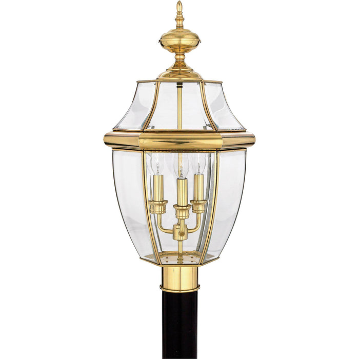 Quoizel Newbury Outdoor Lantern, Post Medium