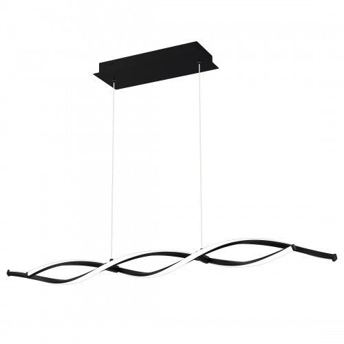 Quoizel PCNPT138MBK Newport 42.25" Linear Island Light | Matte Black