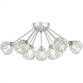 Quoizel PCSBC1722C Spellbound 9-Light Semi-Flush Mount