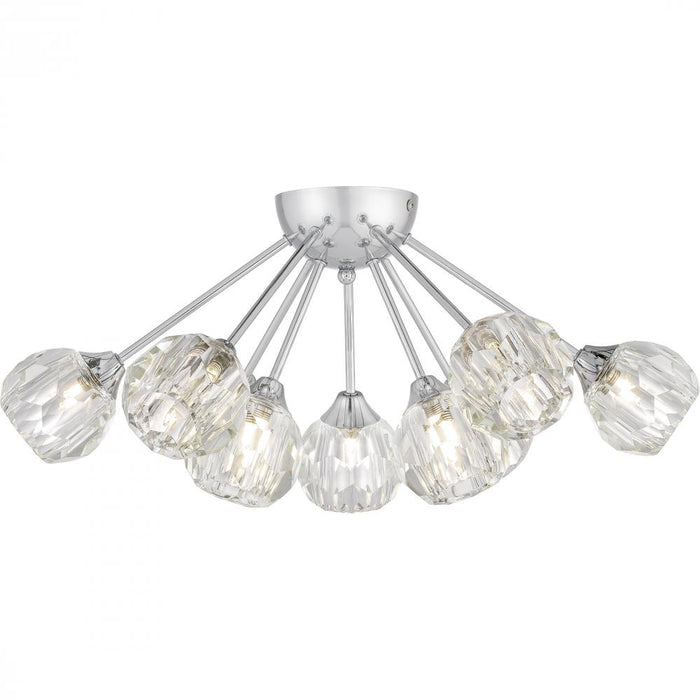 Quoizel PCSBC1722C Spellbound 9-Light Semi-Flush Mount