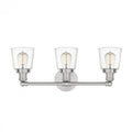 Quoizel UNIC8603BN Union 3-Light Bath Light | Brushed Nickel