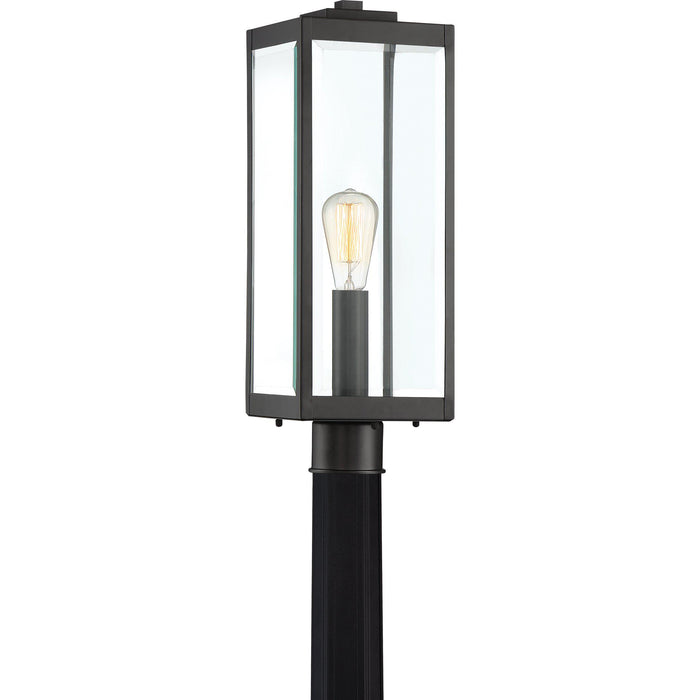 Quoizel Westover Outdoor Lantern, Post