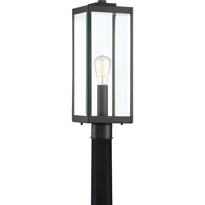 Quoizel Westover Outdoor Lantern, Post