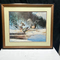 Ralph J. McDonald "November Encounter" Print 512/2400 Signed 34"x 30"