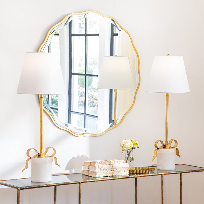 Regina Andrew Small Candice Mirror in Gold Leaf - Model 21-1108