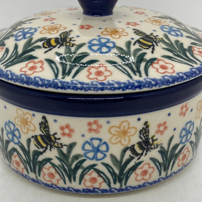 Round Covered Container ~ 5" ~ 2023X - T3!